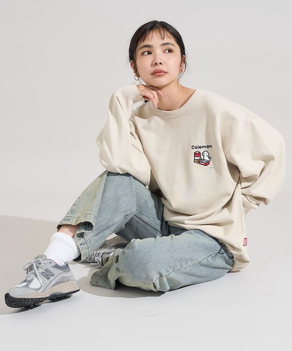 Coleman×matsui×FREAKS STORE rocky camping下擺抽繩大學T_7