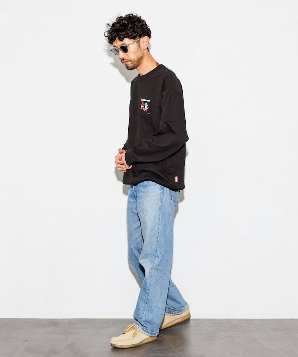Coleman×matsui×FREAKS STORE rocky camping下擺抽繩大學T_10