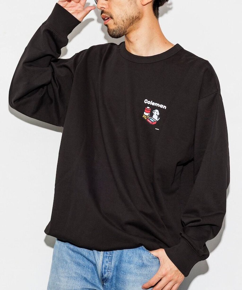 Coleman×matsui×FREAKS STORE rocky camping下擺抽繩大學T_11