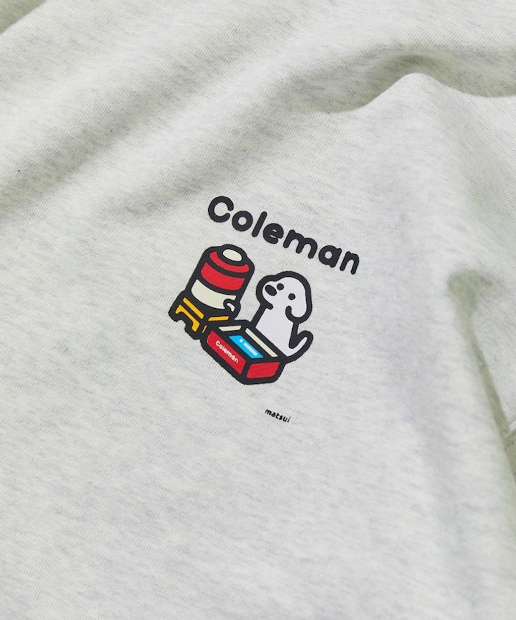 Coleman×matsui×FREAKS STORE rocky camping下擺抽繩大學T_23