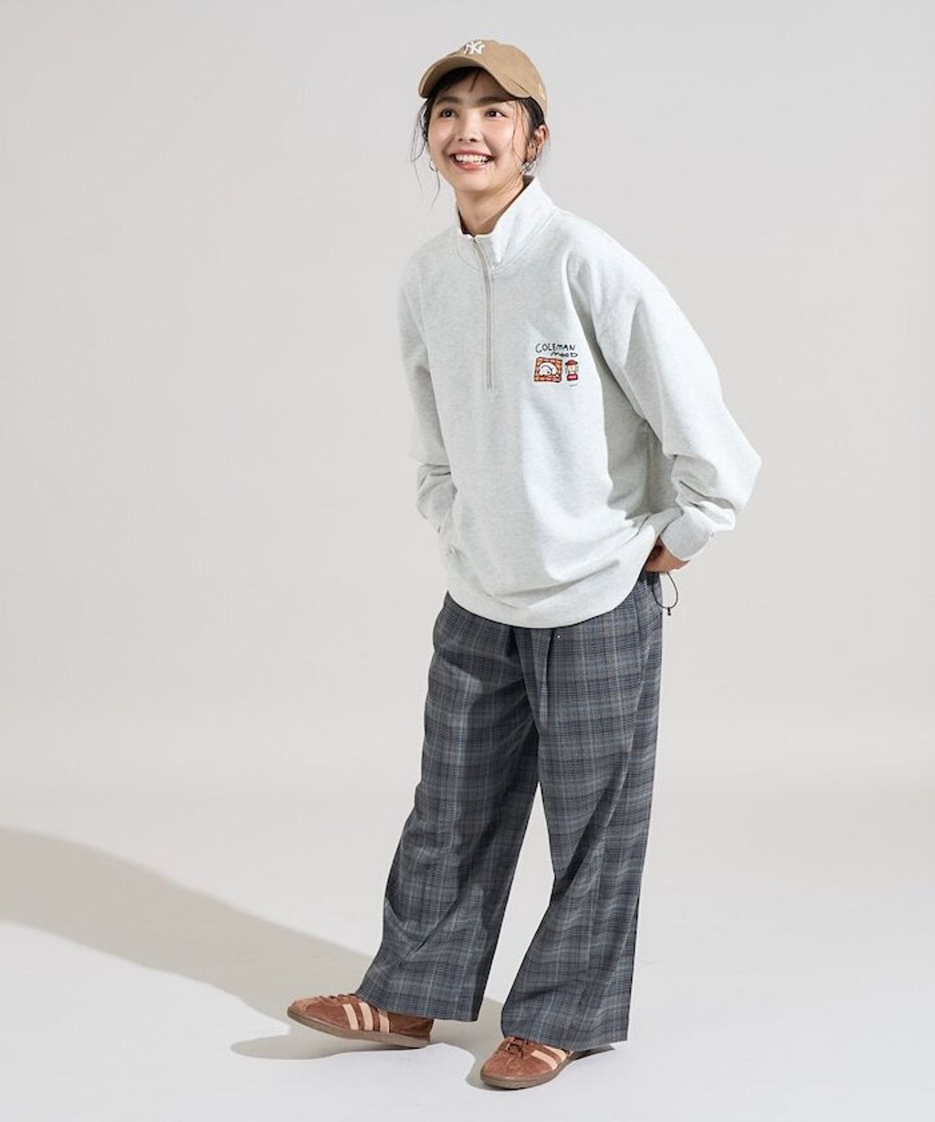 Coleman×matsui×FREAKS STORE 露營燈圖鑑下擺抽繩開衫襟長袖上衣_5