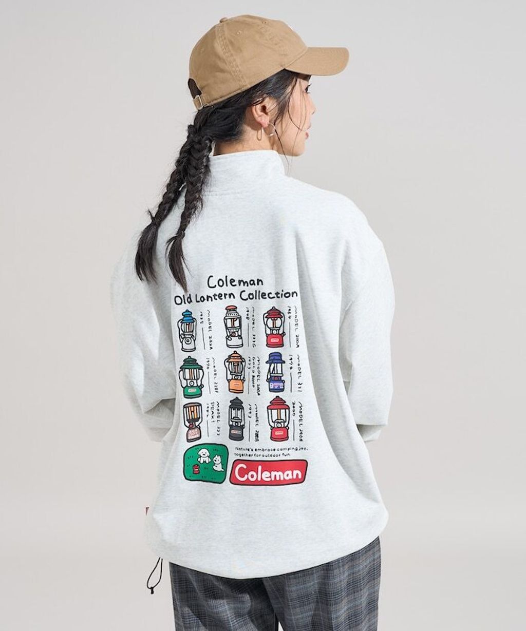 Coleman×matsui×FREAKS STORE 露營燈圖鑑下擺抽繩開衫襟長袖上衣_9