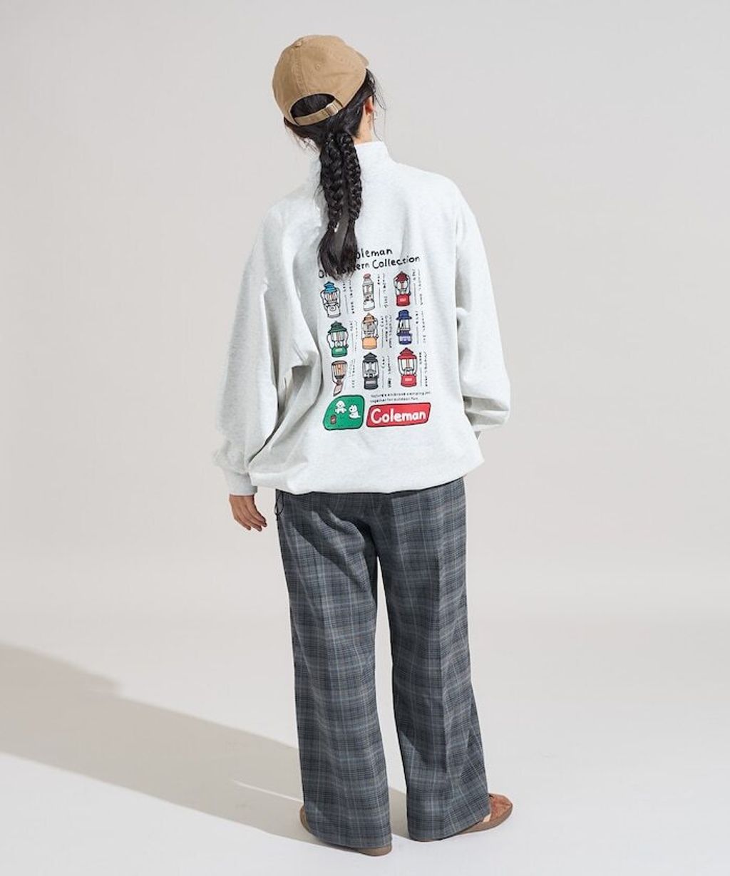 Coleman×matsui×FREAKS STORE 露營燈圖鑑下擺抽繩開衫襟長袖上衣_7