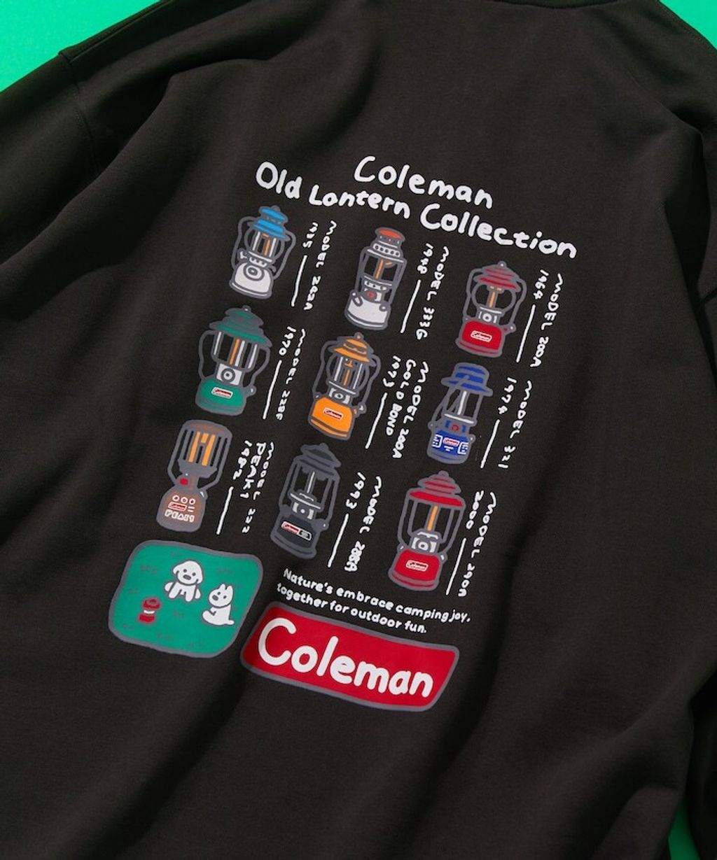 Coleman×matsui×FREAKS STORE 露營燈圖鑑下擺抽繩開衫襟長袖上衣_35