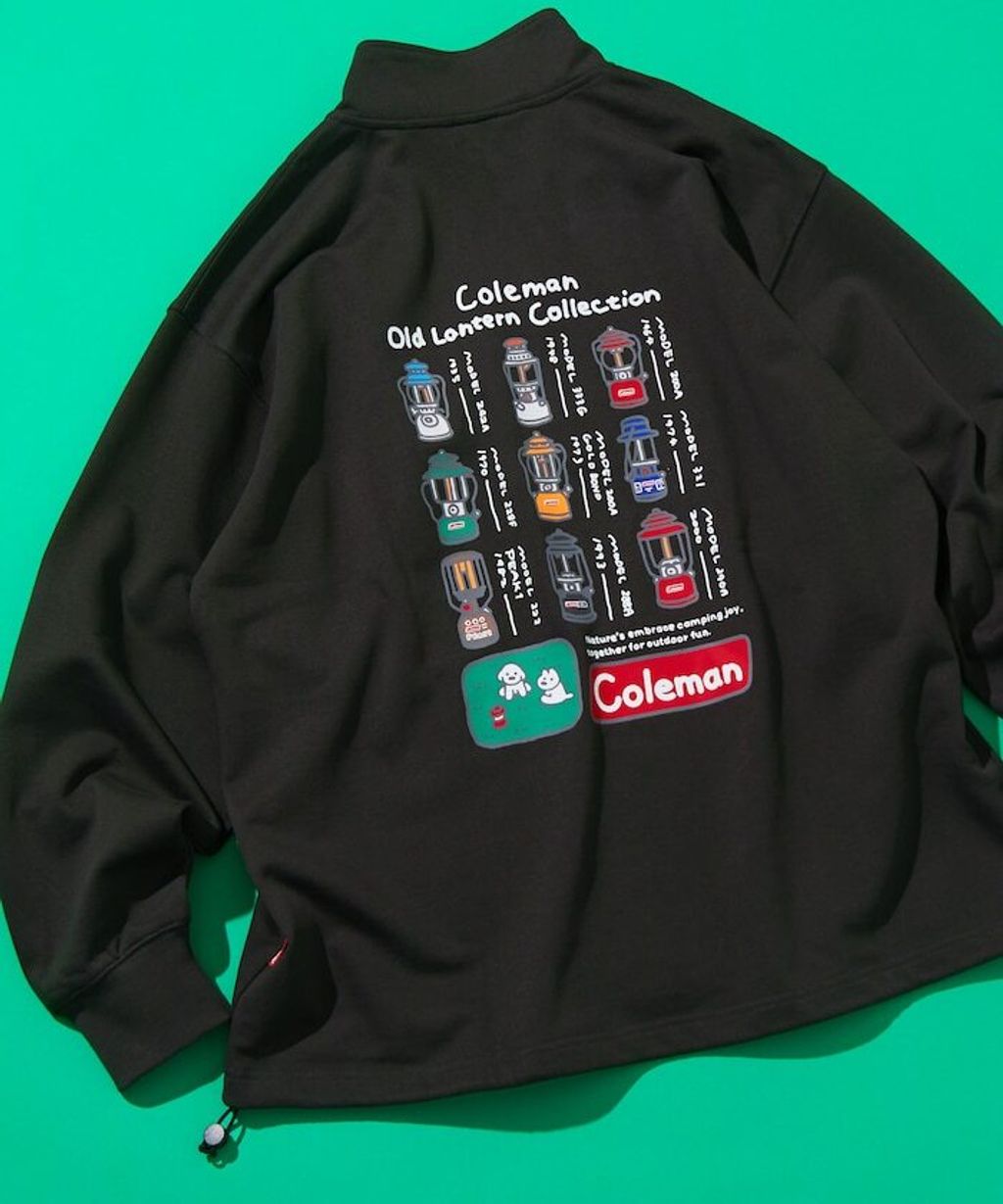 Coleman×matsui×FREAKS STORE 露營燈圖鑑下擺抽繩開衫襟長袖上衣_34