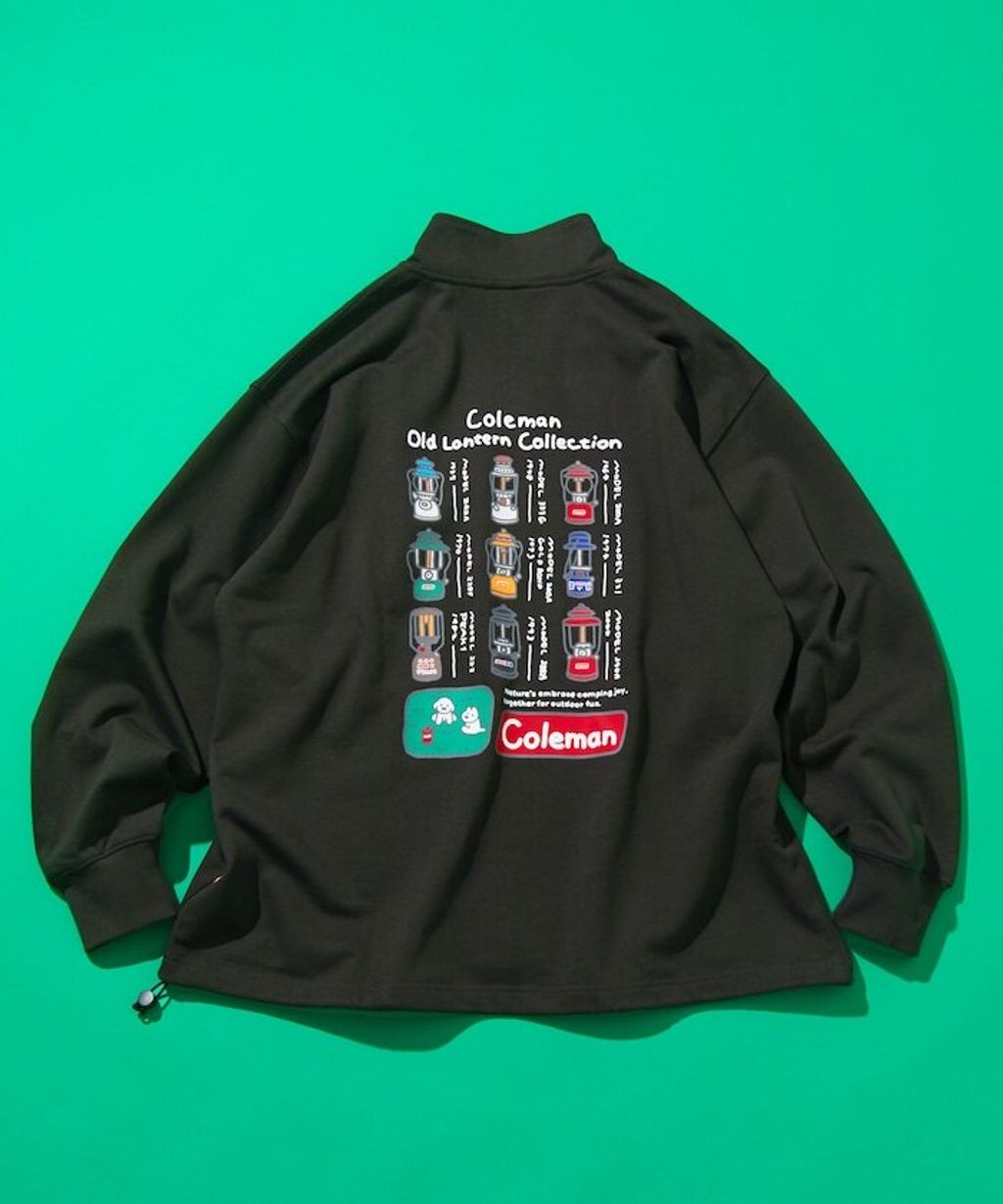 Coleman×matsui×FREAKS STORE 露營燈圖鑑下擺抽繩開衫襟長袖上衣_32