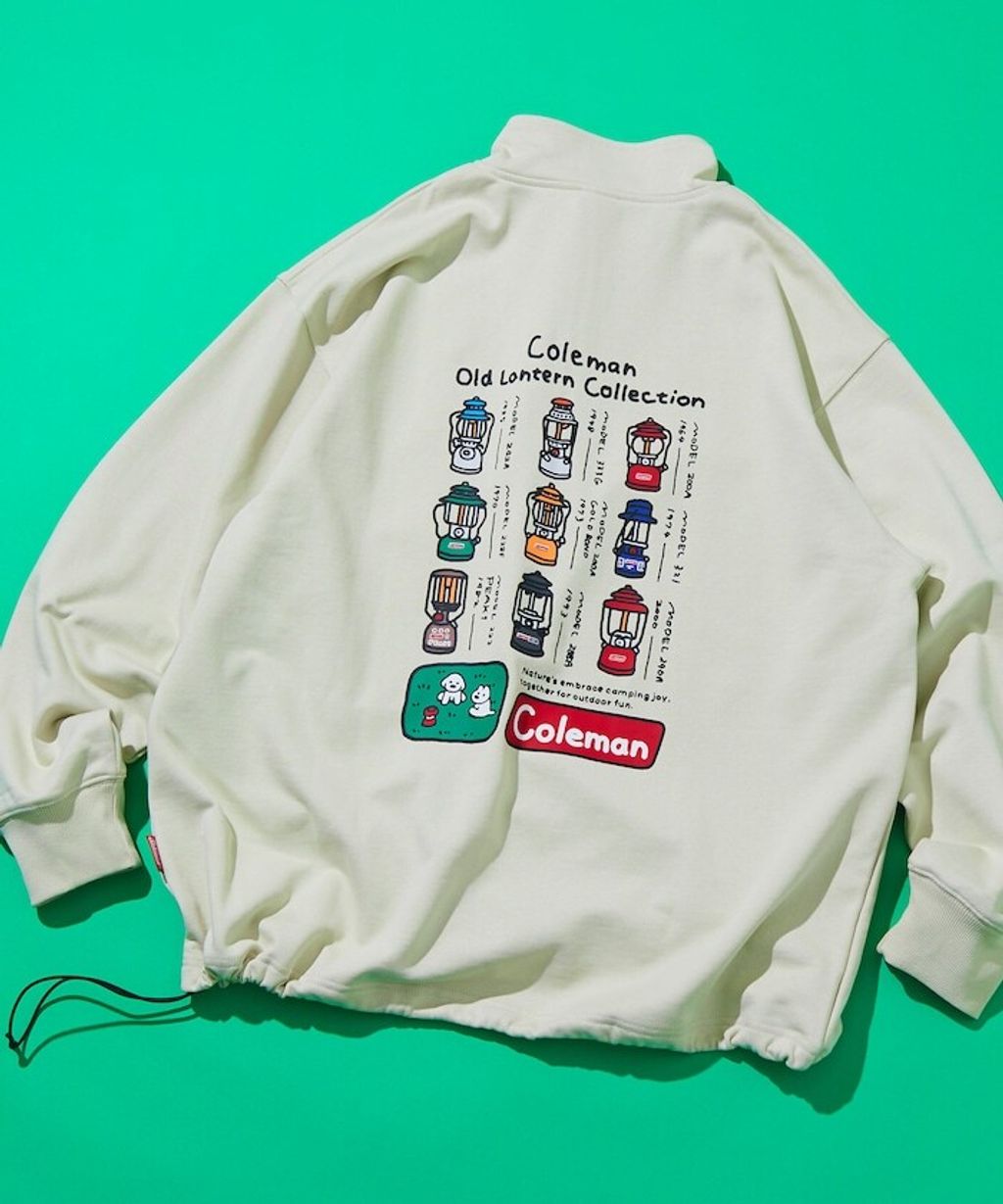 Coleman×matsui×FREAKS STORE 露營燈圖鑑下擺抽繩開衫襟長袖上衣_21