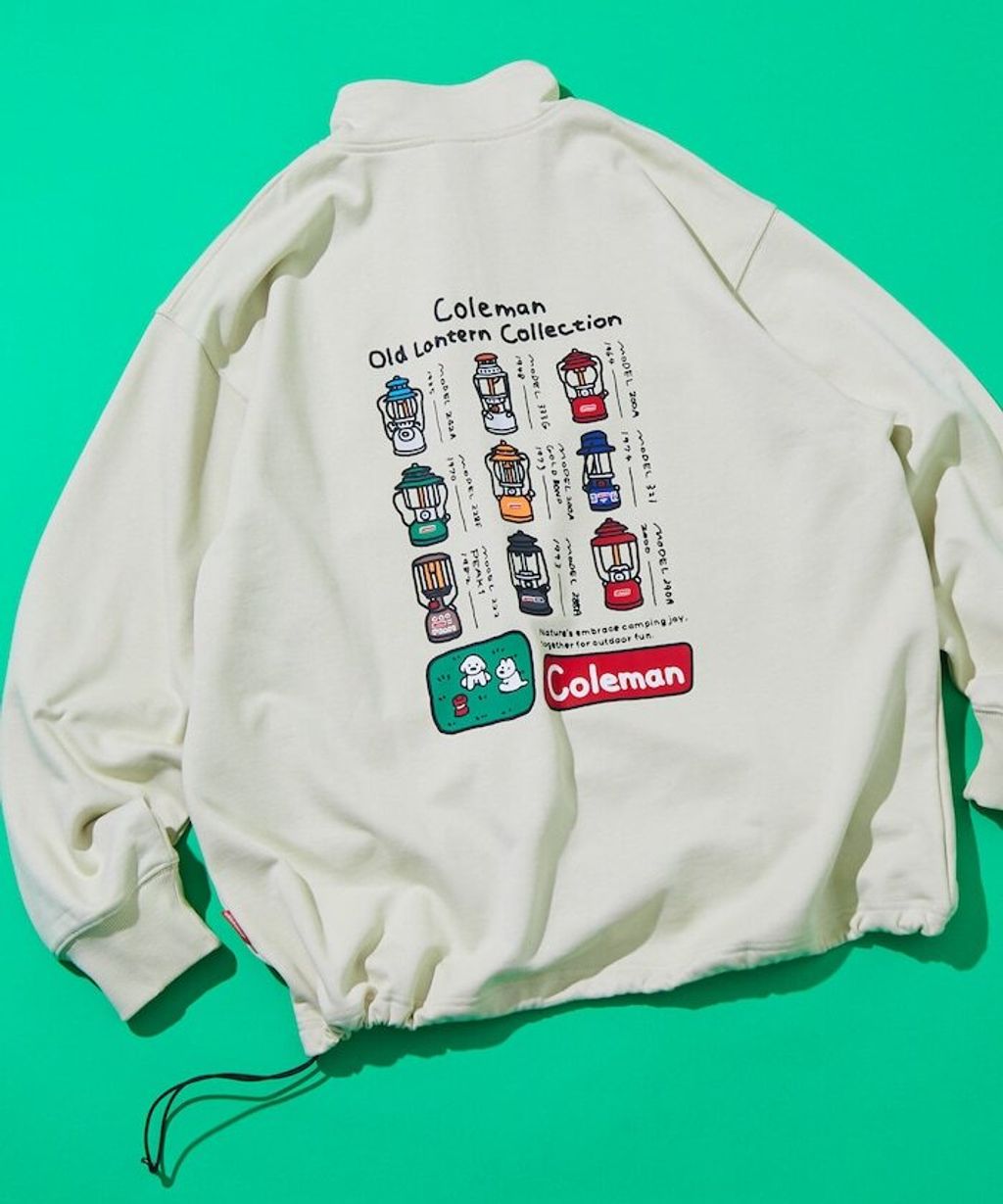 Coleman×matsui×FREAKS STORE 露營燈圖鑑下擺抽繩開衫襟長袖上衣_22
