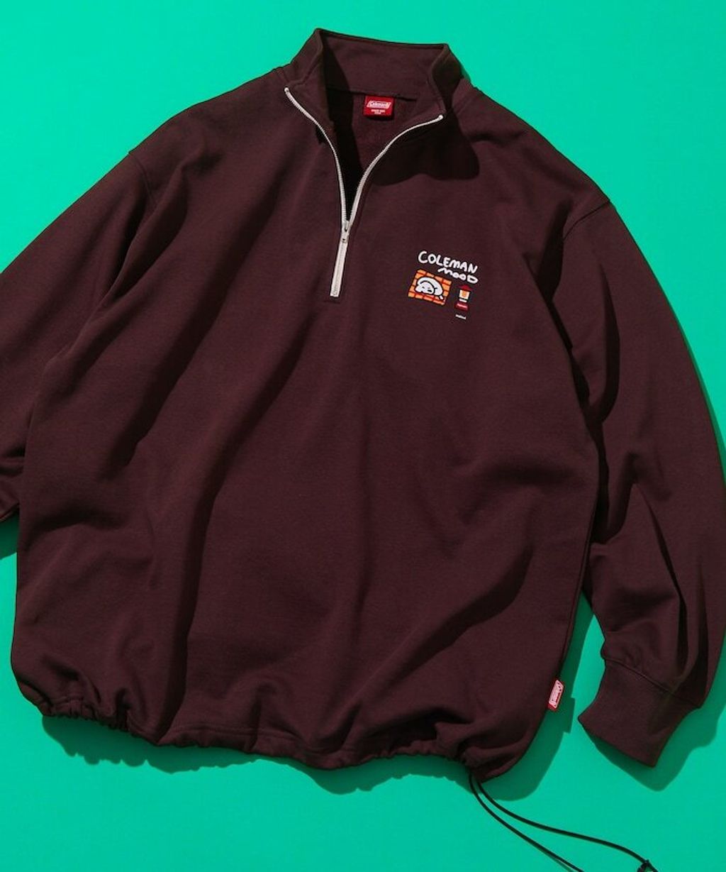 Coleman×matsui×FREAKS STORE 露營燈圖鑑下擺抽繩開衫襟長袖上衣_16