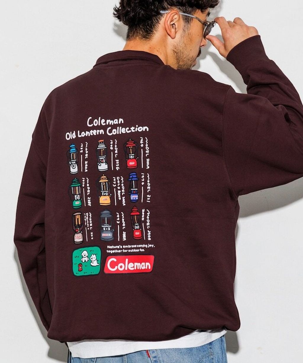 Coleman×matsui×FREAKS STORE 露營燈圖鑑下擺抽繩開衫襟長袖上衣_14