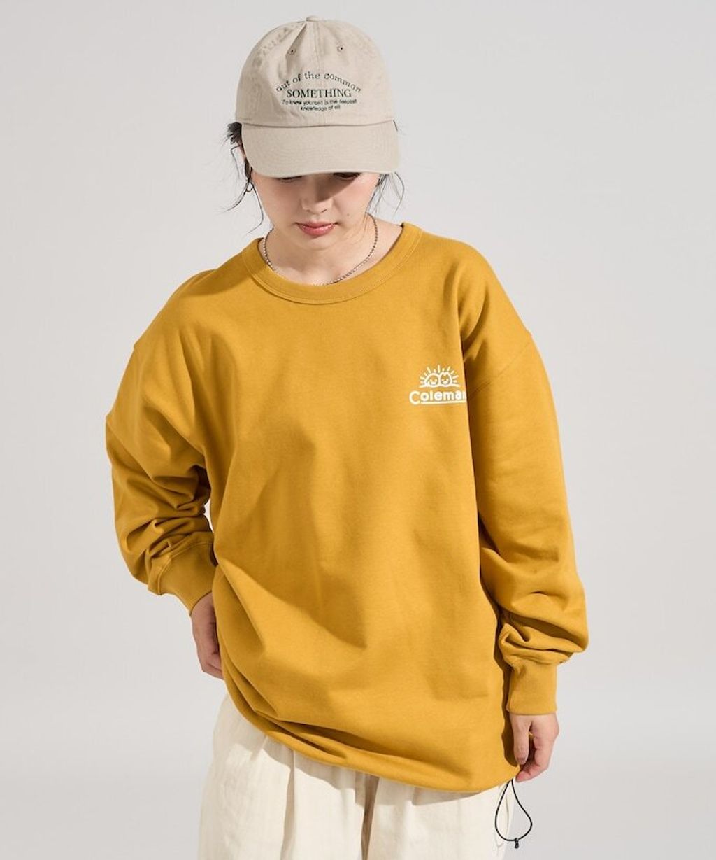 Coleman×matsui×FREAKS STORE Camping Joy下擺抽繩大學T_8
