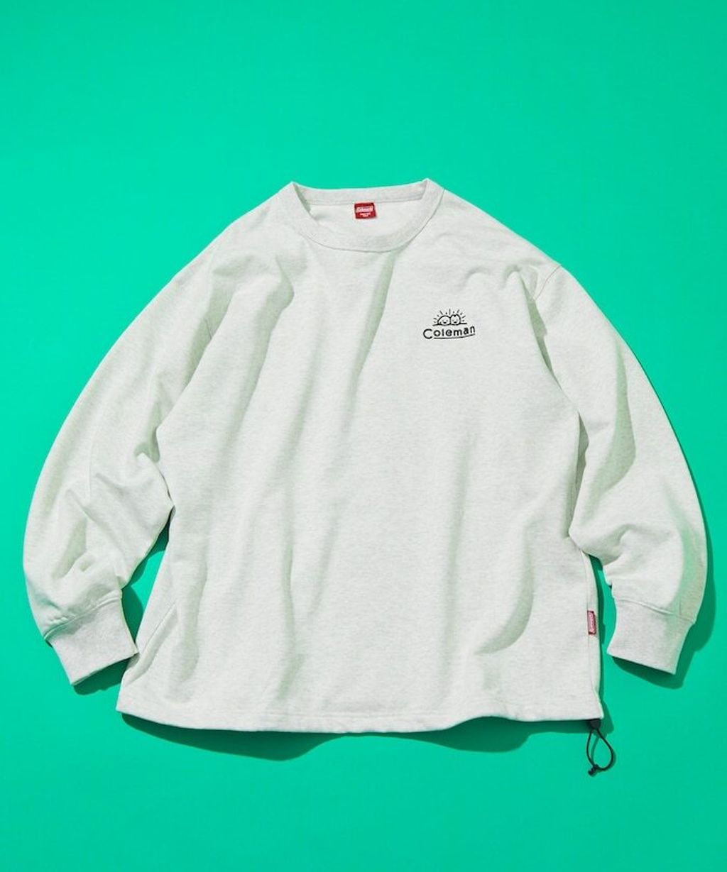 Coleman×matsui×FREAKS STORE Camping Joy下擺抽繩大學T_28
