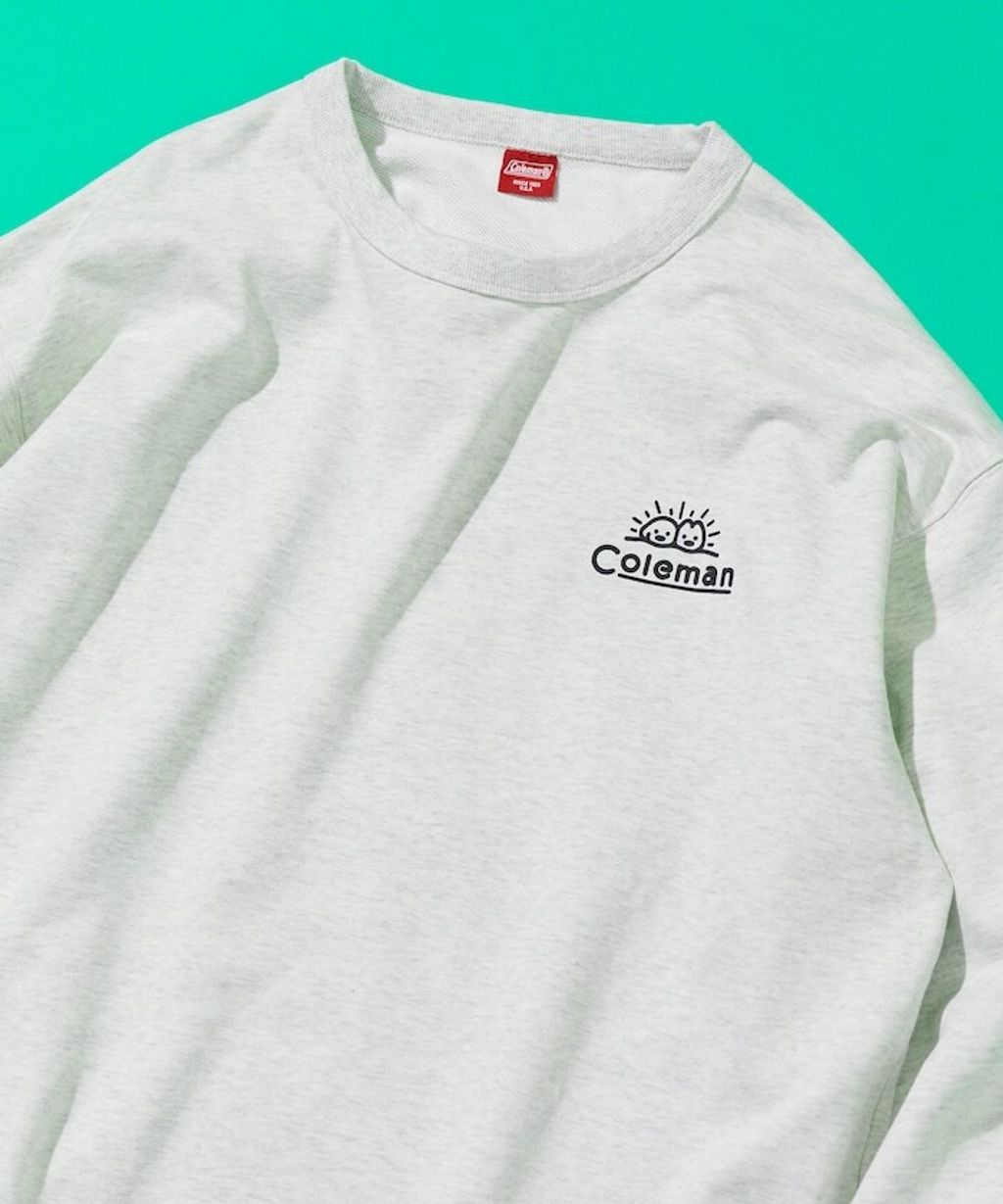 Coleman×matsui×FREAKS STORE Camping Joy下擺抽繩大學T_29