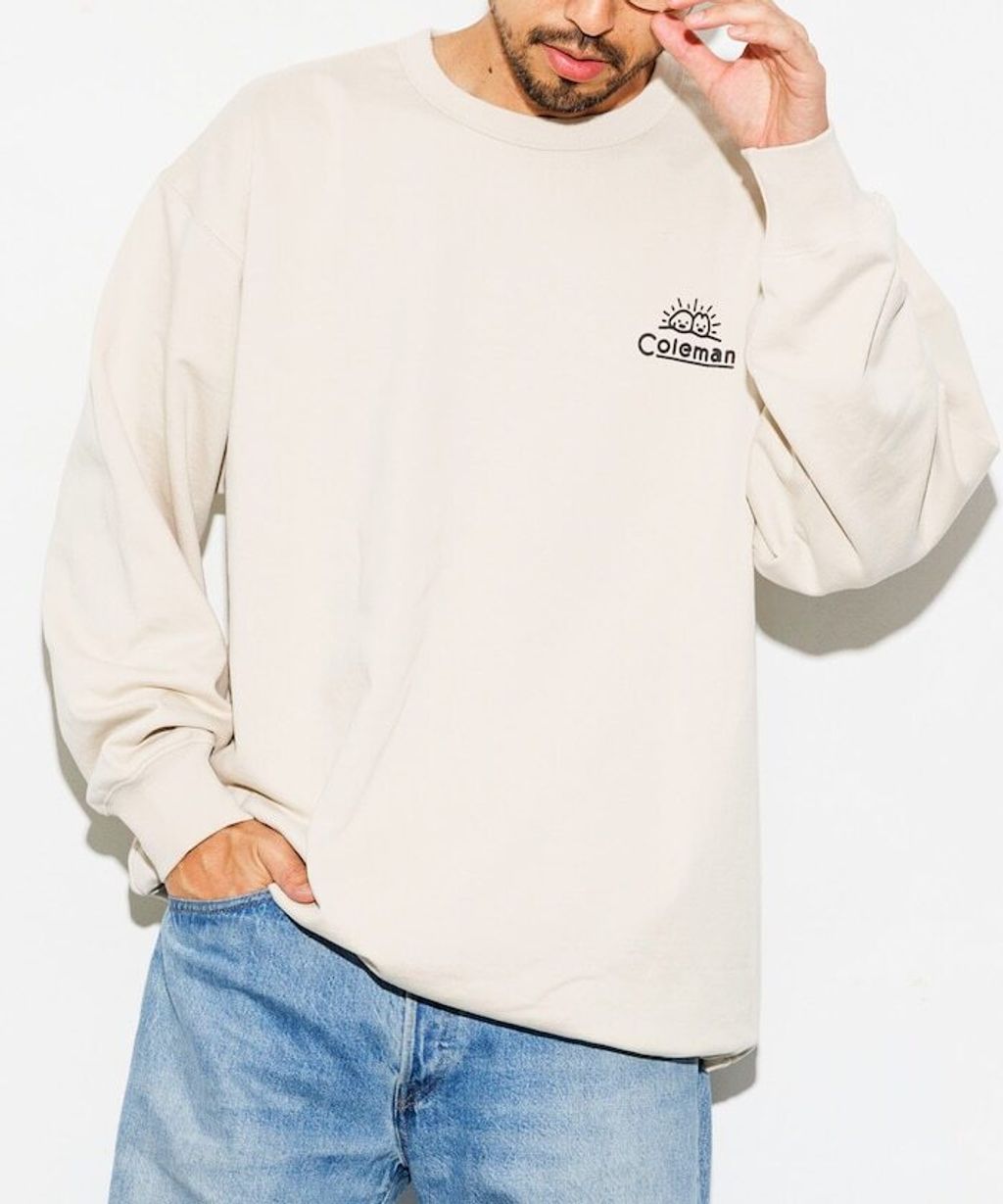 Coleman×matsui×FREAKS STORE Camping Joy下擺抽繩大學T_13