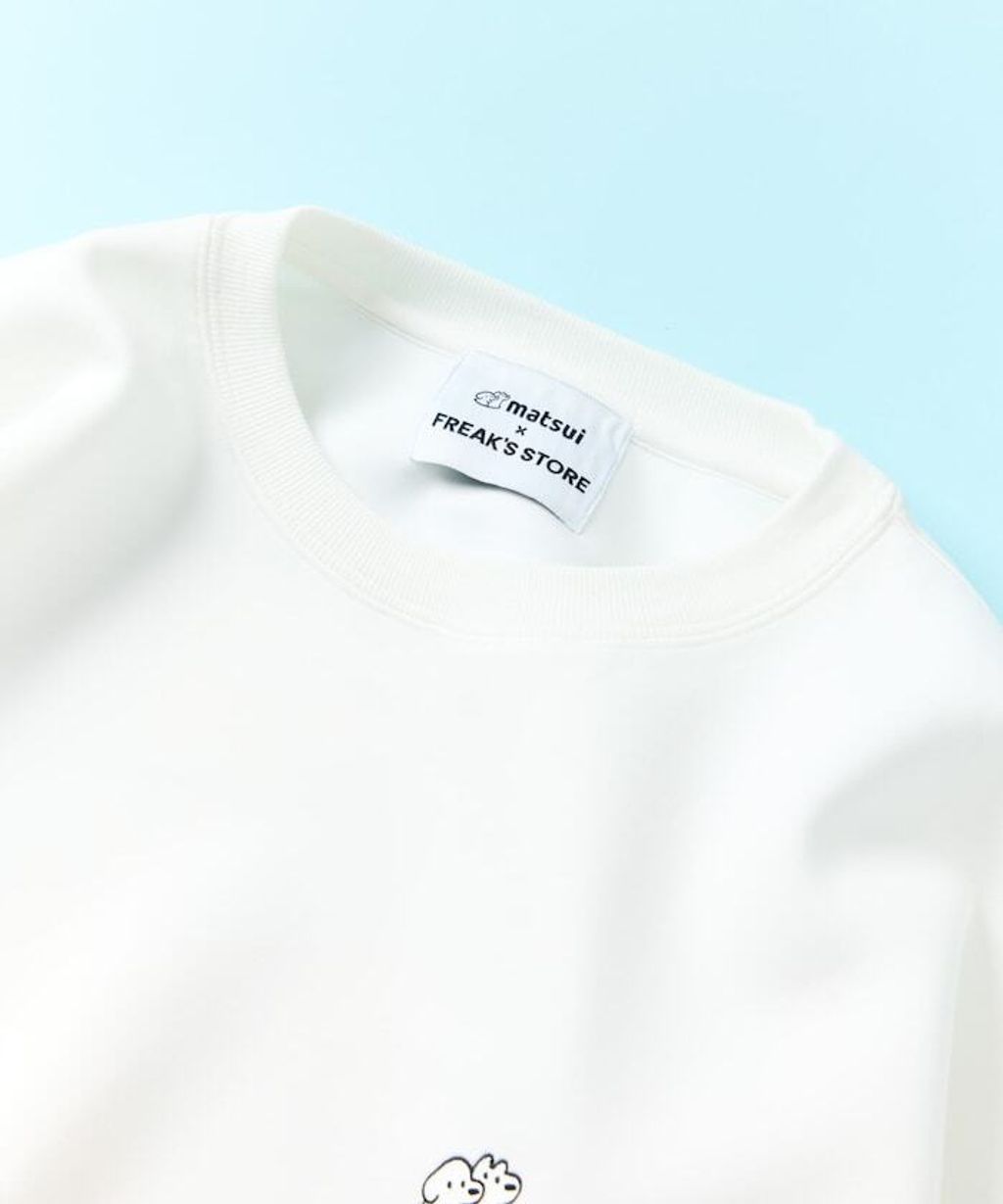 matsui×FREAKS STORE 黑膠唱片下擺抽繩刷毛大學T_8