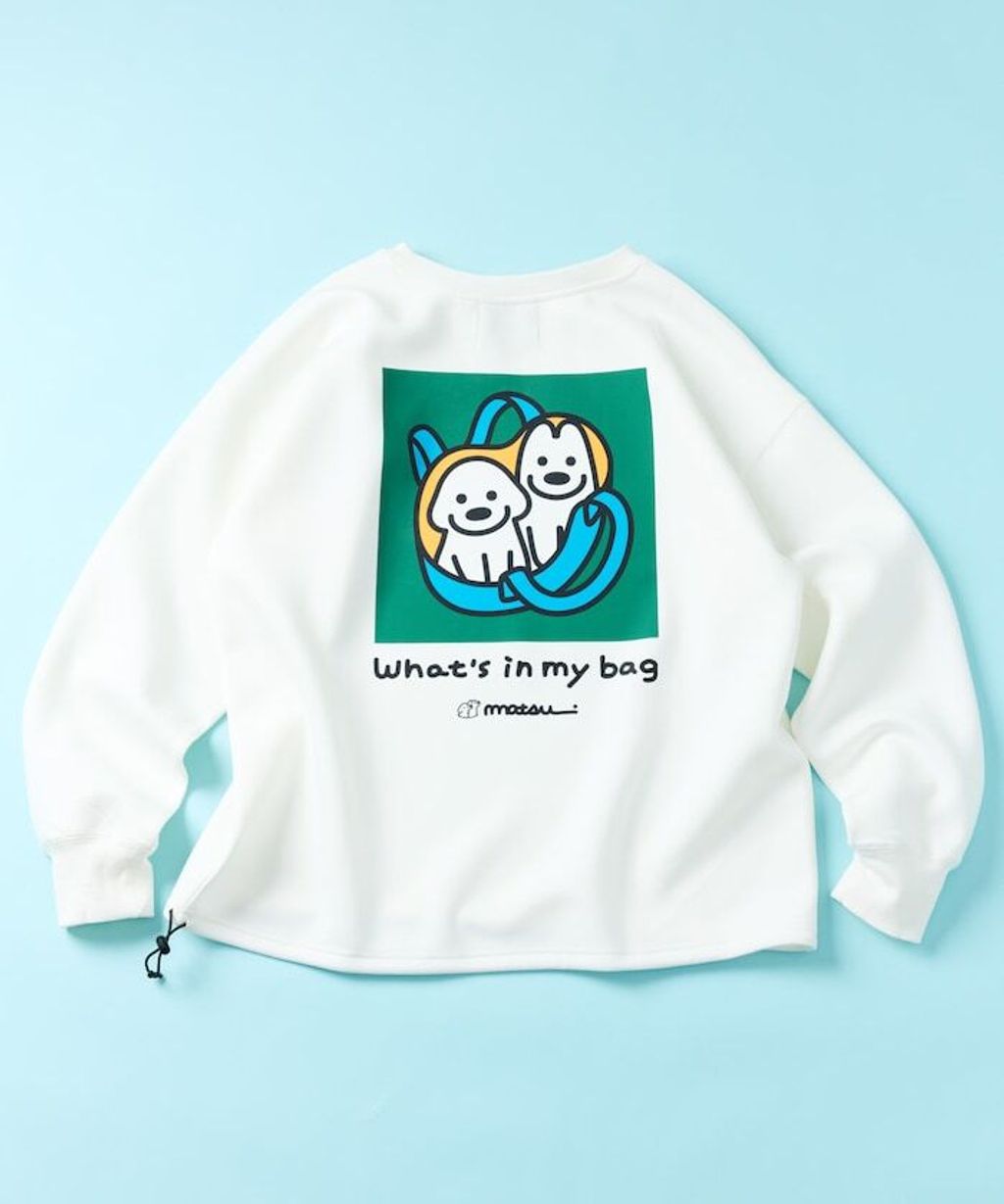 matsui×FREAKS STORE  Take me下擺抽繩刷毛大學T_14