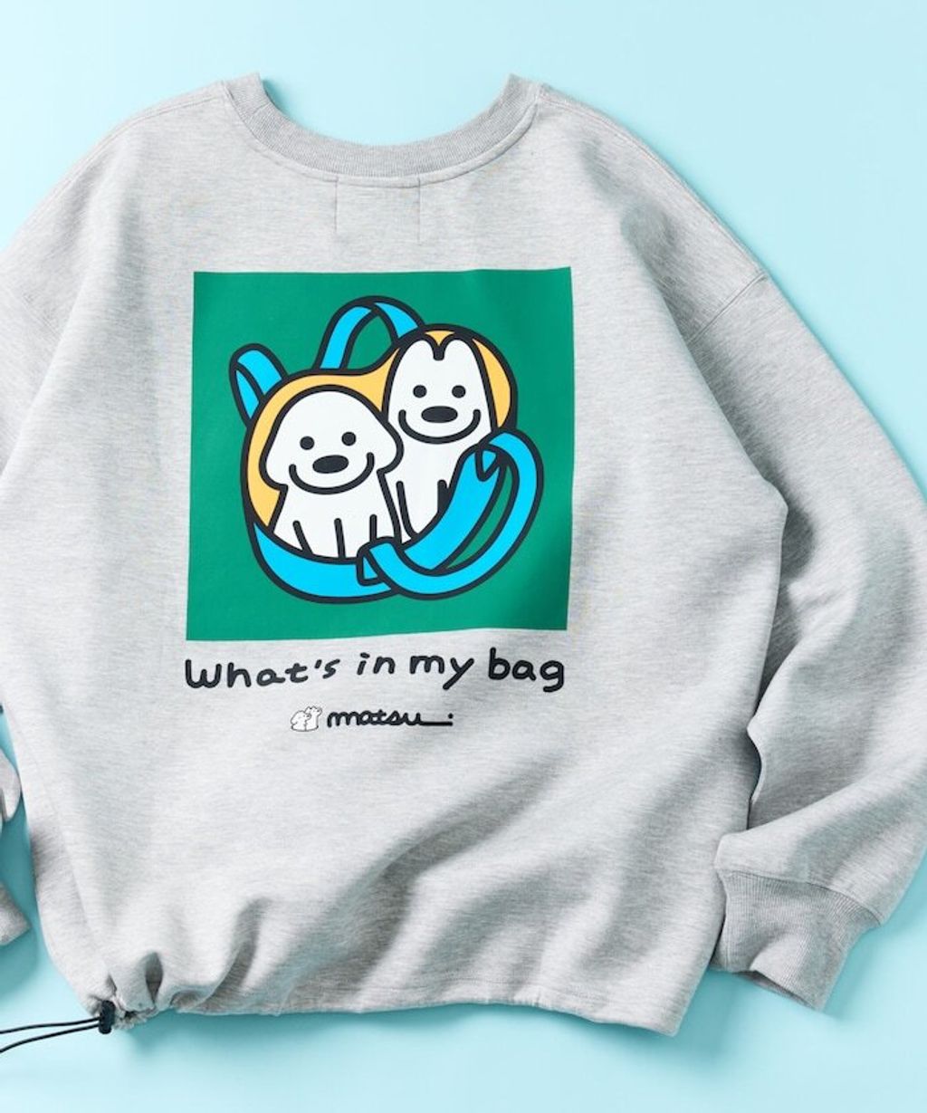 matsui×FREAKS STORE  Take me下擺抽繩刷毛大學T_6