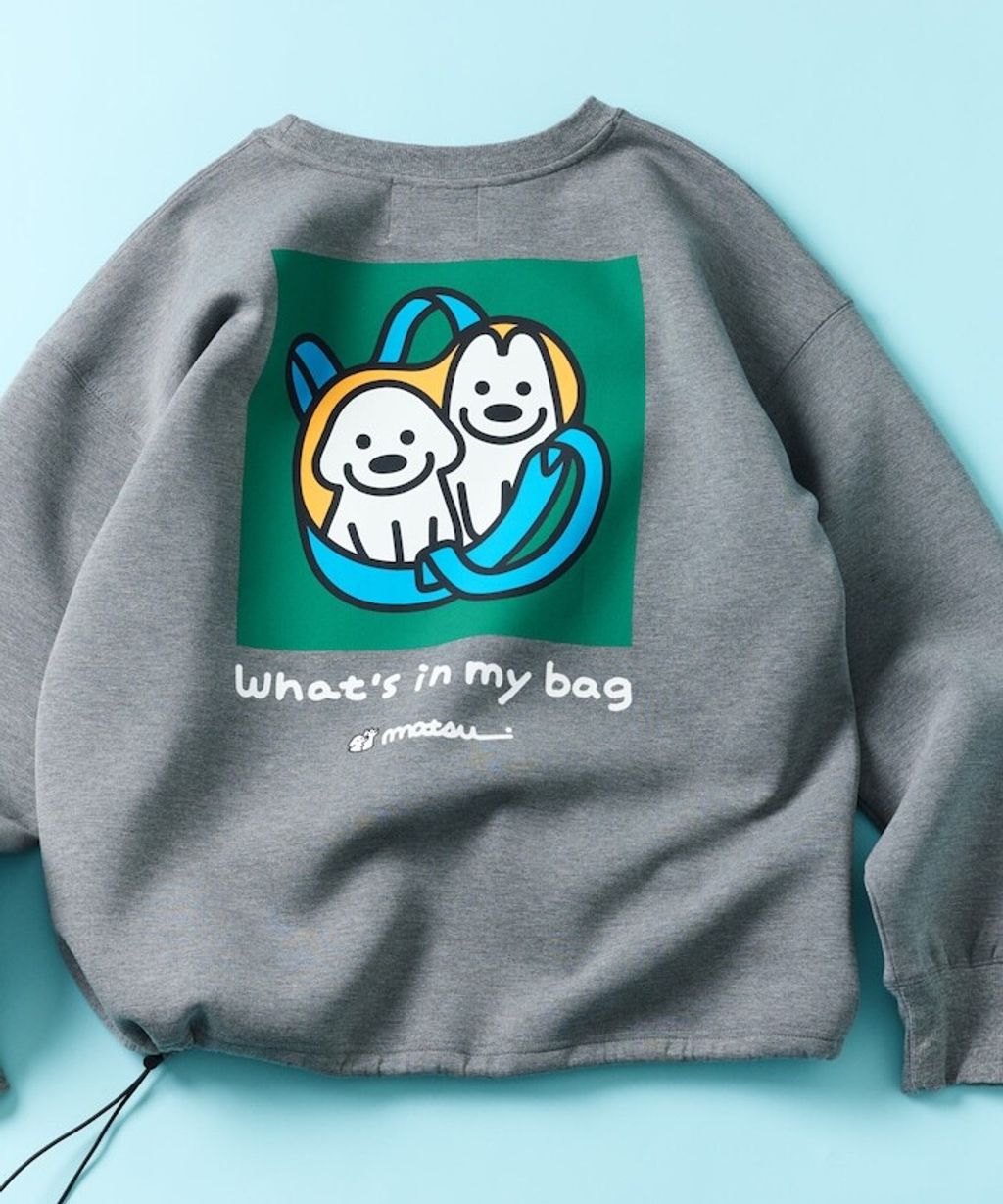 matsui×FREAKS STORE  Take me下擺抽繩刷毛大學T_19