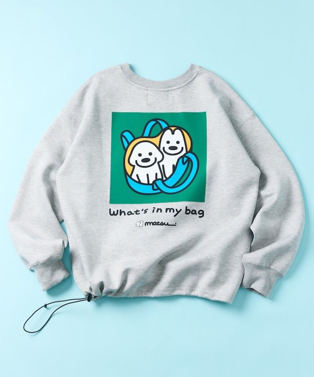 matsui×FREAKS STORE  Take me下擺抽繩刷毛大學T_5