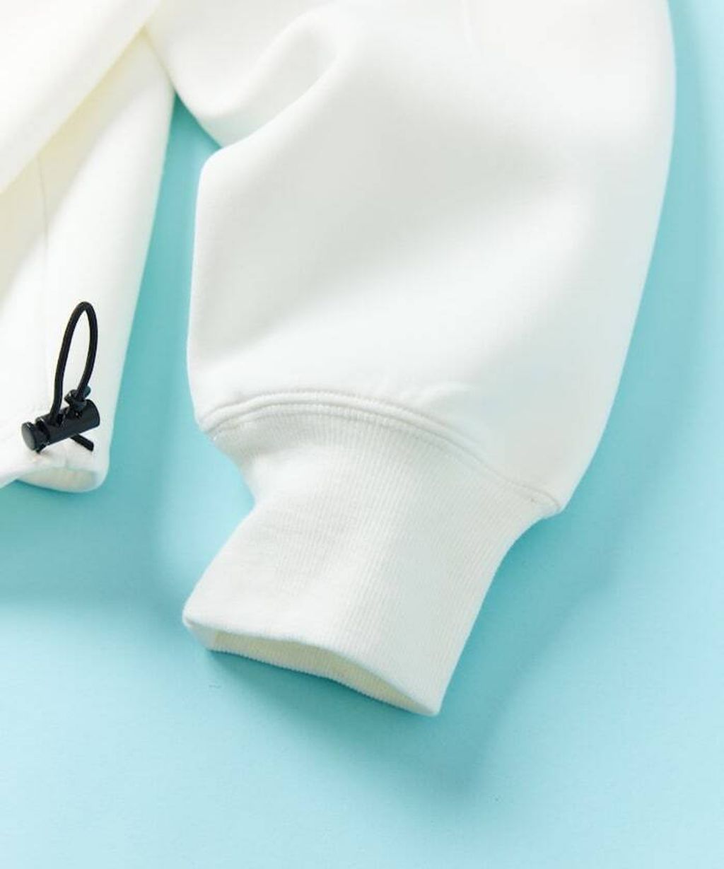 matsui×FREAKS STORE  警告狗狗下擺抽繩刷毛大學T_10