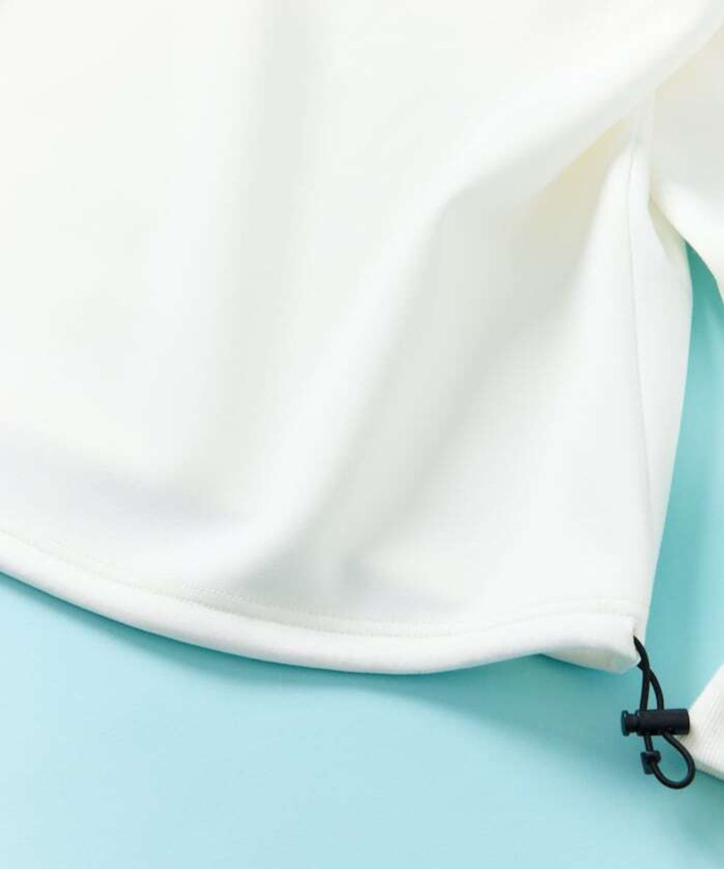 matsui×FREAKS STORE  躺平狗狗下擺抽繩刷毛大學T_10