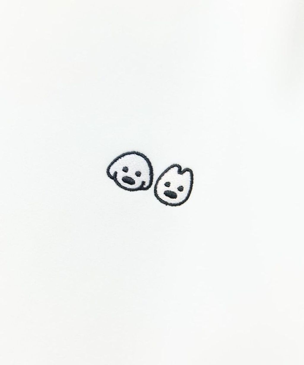 matsui×FREAKS STORE  旅行狗狗下擺抽繩刷毛大學T_9