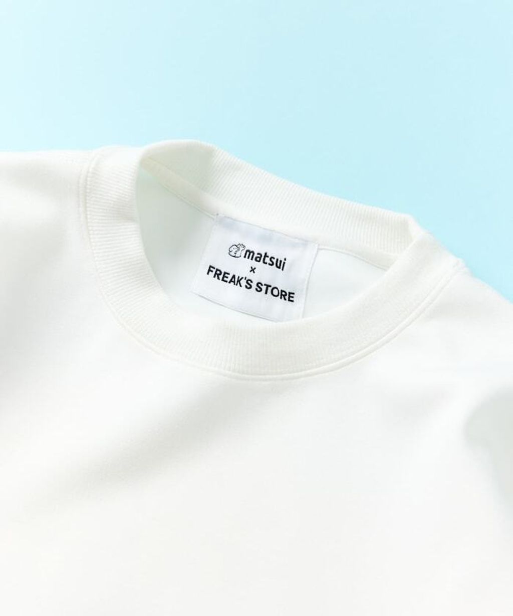 matsui×FREAKS STORE 跳舞狗狗下擺抽繩刷毛大學T_8