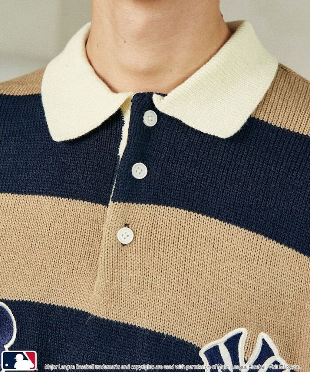 MARY QUANT × MLB × FREAKS STORE 三方聯名polo領針織衫_41