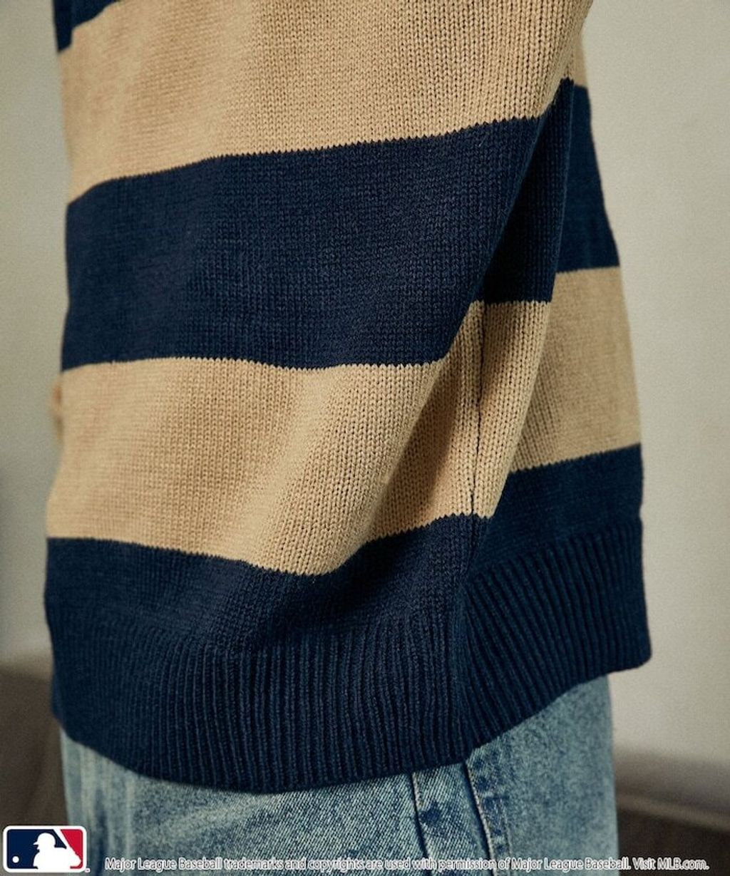 MARY QUANT × MLB × FREAKS STORE 三方聯名polo領針織衫_46