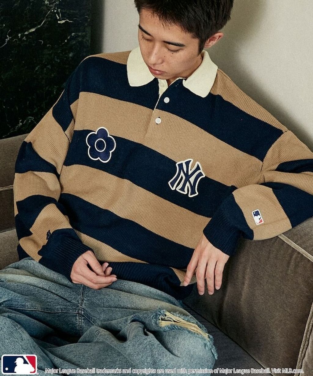 MARY QUANT × MLB × FREAKS STORE 三方聯名polo領針織衫_32