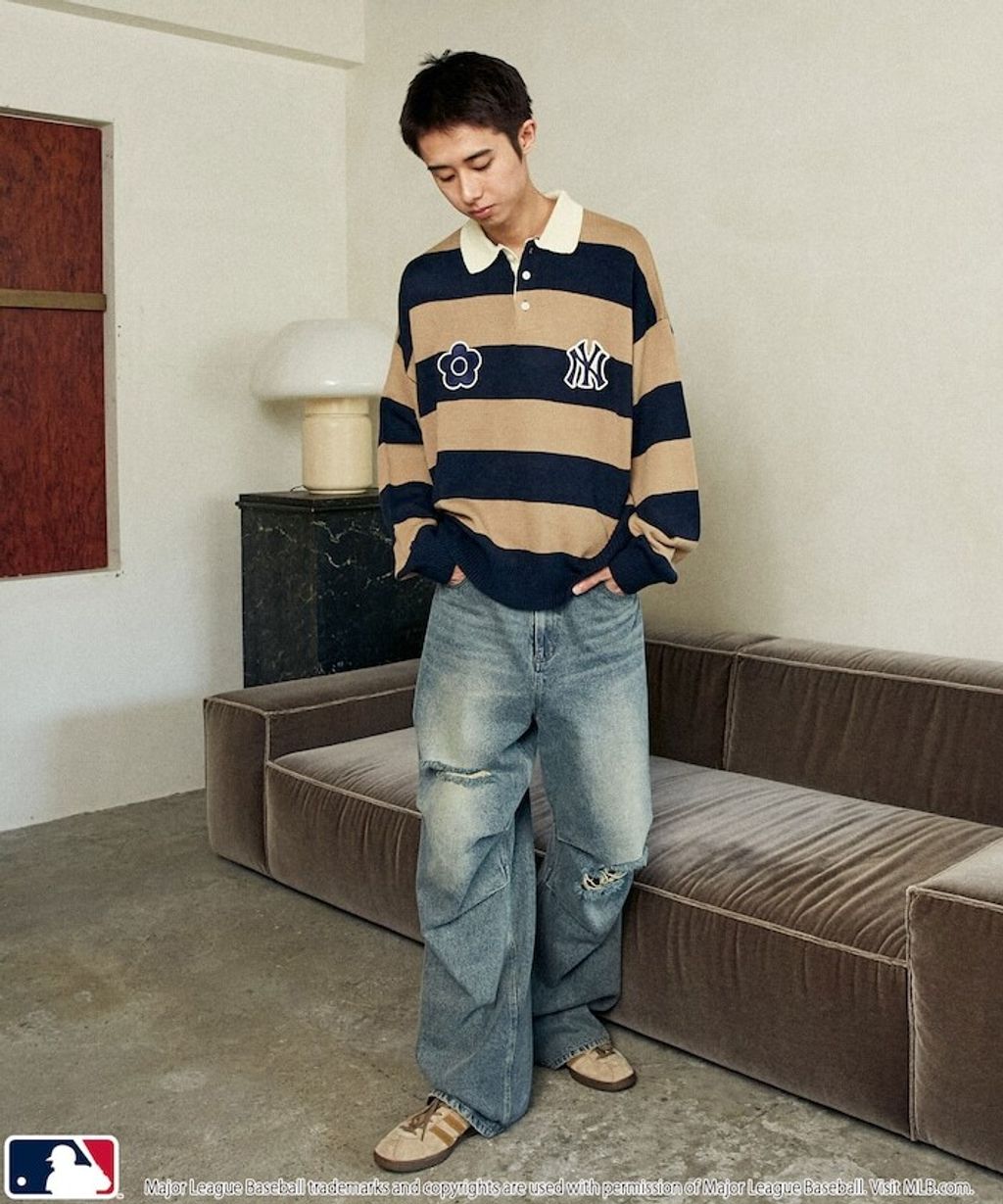 MARY QUANT × MLB × FREAKS STORE 三方聯名polo領針織衫_33