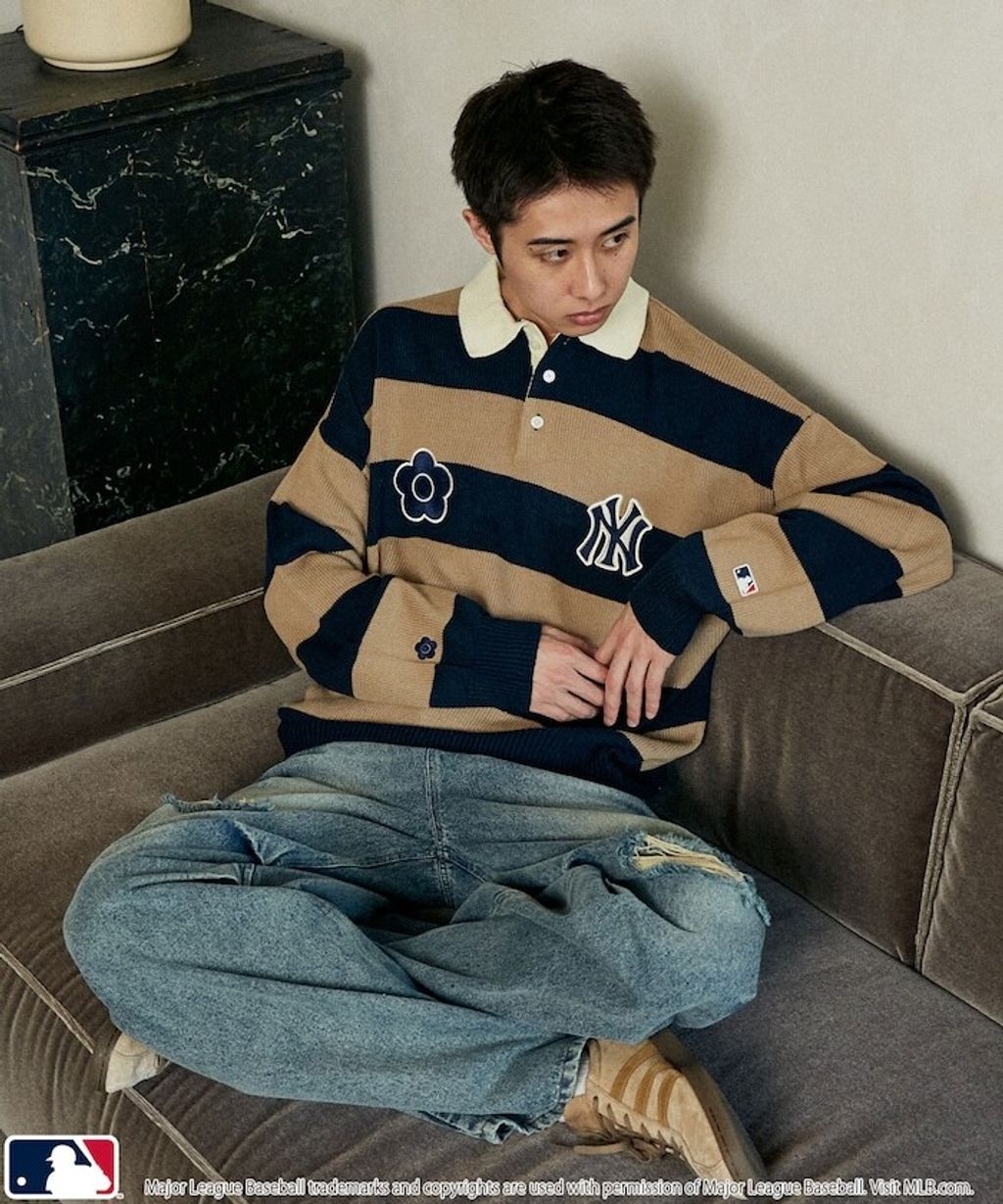 MARY QUANT × MLB × FREAKS STORE 三方聯名polo領針織衫_37