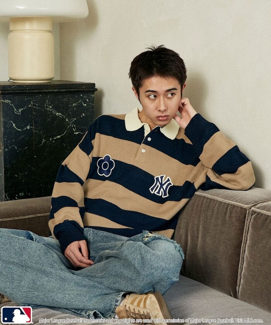 MARY QUANT × MLB × FREAKS STORE 三方聯名polo領針織衫_29