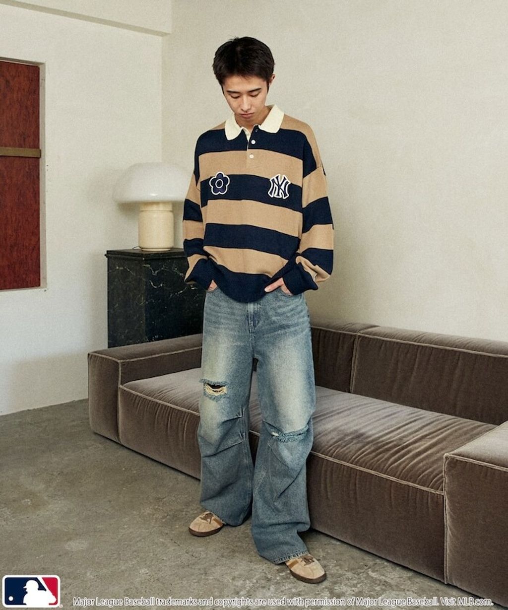 MARY QUANT × MLB × FREAKS STORE 三方聯名polo領針織衫_36