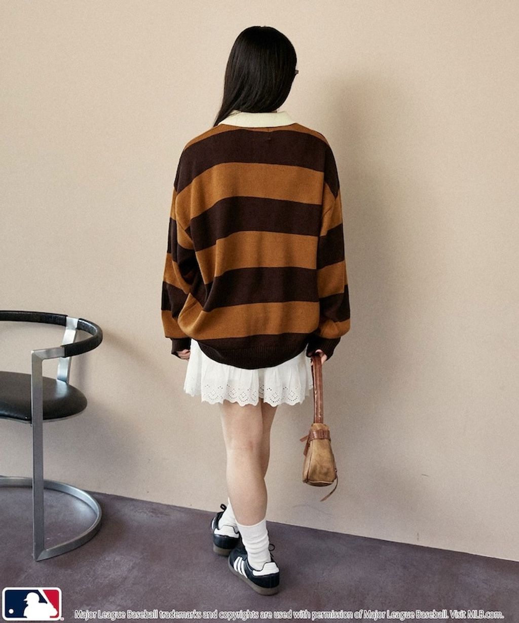 MARY QUANT × MLB × FREAKS STORE 三方聯名polo領針織衫_23