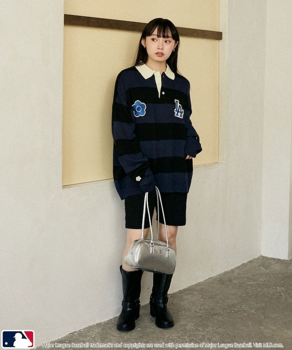 MARY QUANT × MLB × FREAKS STORE 三方聯名polo領針織衫_14