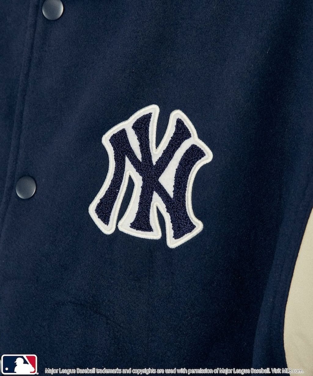 MARY QUANT × MLB × FREAKS STORE 三方聯名拼接棒球外套_40