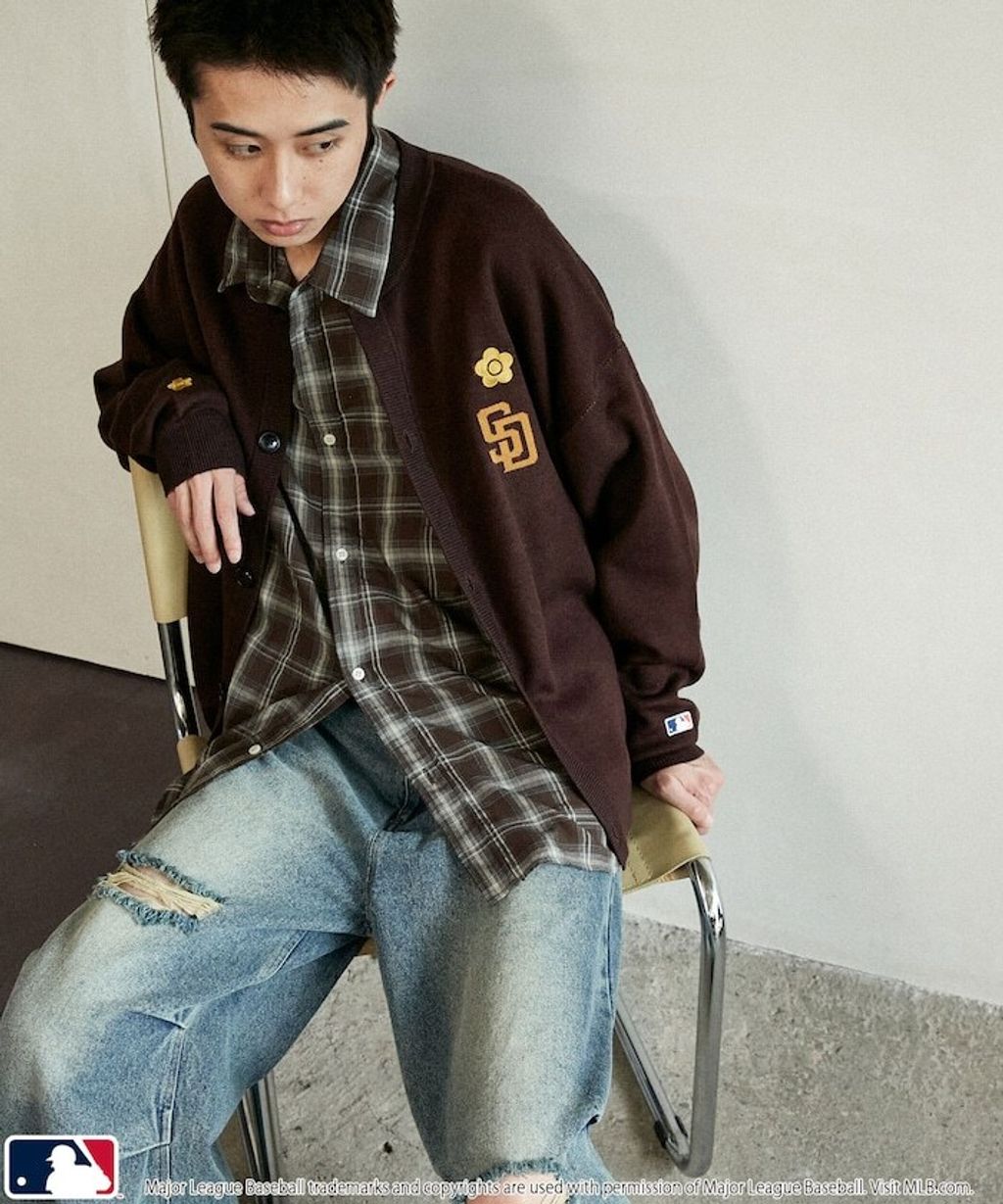 MARY QUANT × MLB × FREAKS STORE 三方聯名開襟針織衫_22