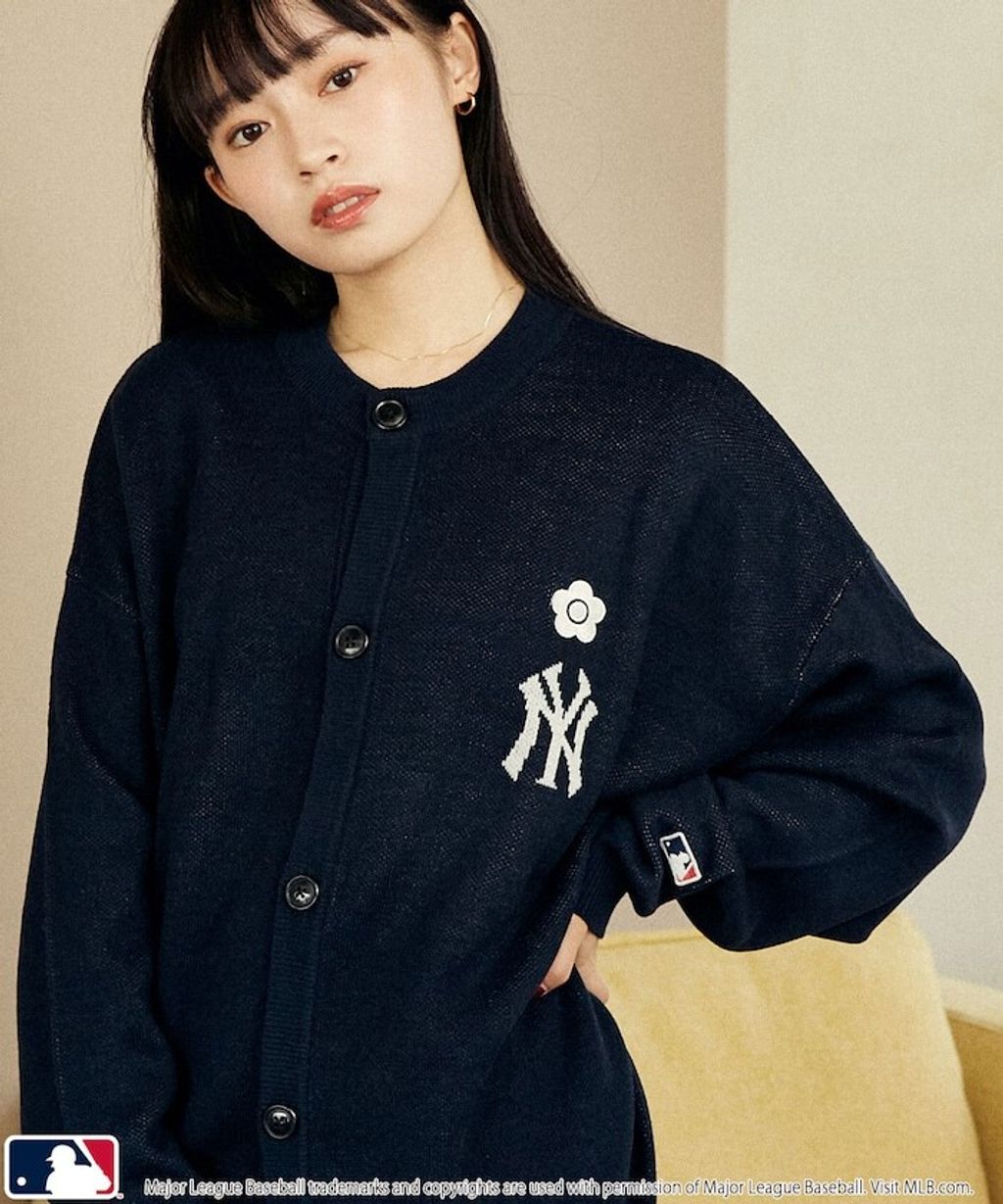 MARY QUANT × MLB × FREAKS STORE 三方聯名開襟針織衫_11