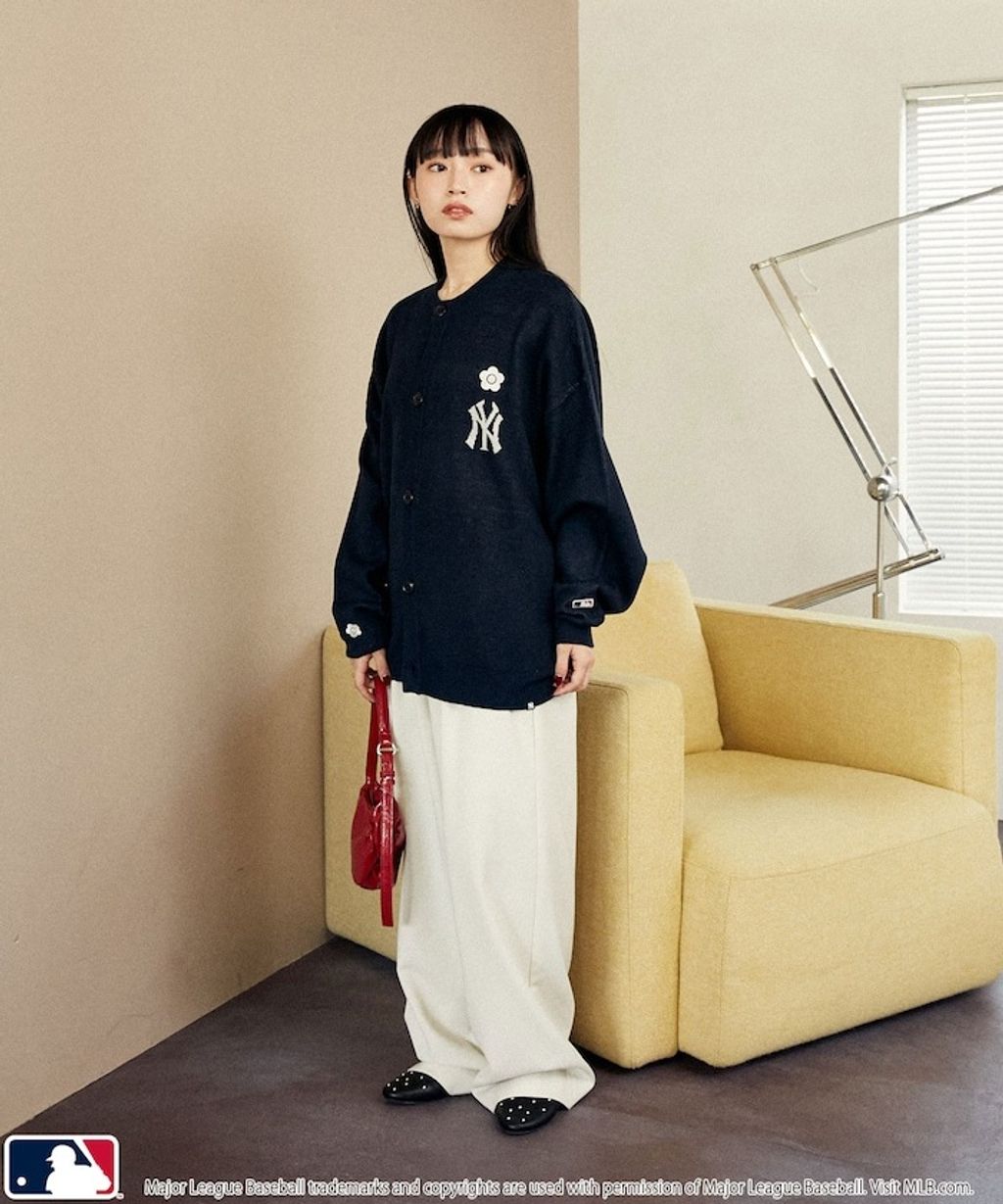 MARY QUANT × MLB × FREAKS STORE 三方聯名開襟針織衫_8