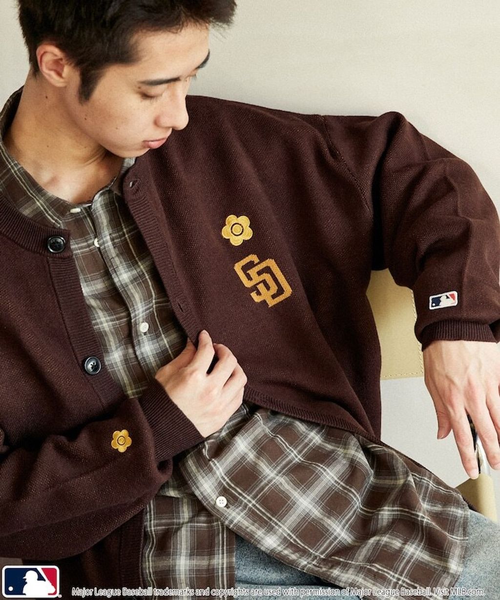 MARY QUANT × MLB × FREAKS STORE 三方聯名開襟針織衫_17