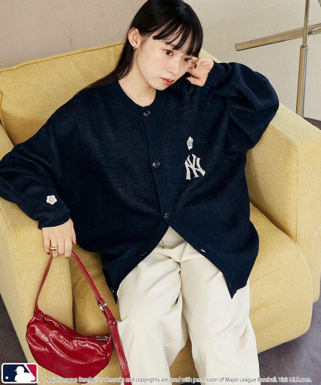 MARY QUANT × MLB × FREAKS STORE 三方聯名開襟針織衫_5