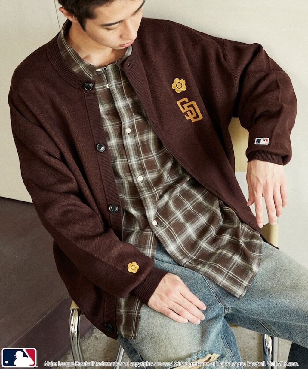 MARY QUANT × MLB × FREAKS STORE 三方聯名開襟針織衫_14