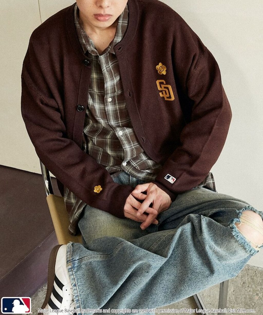 MARY QUANT × MLB × FREAKS STORE 三方聯名開襟針織衫_23