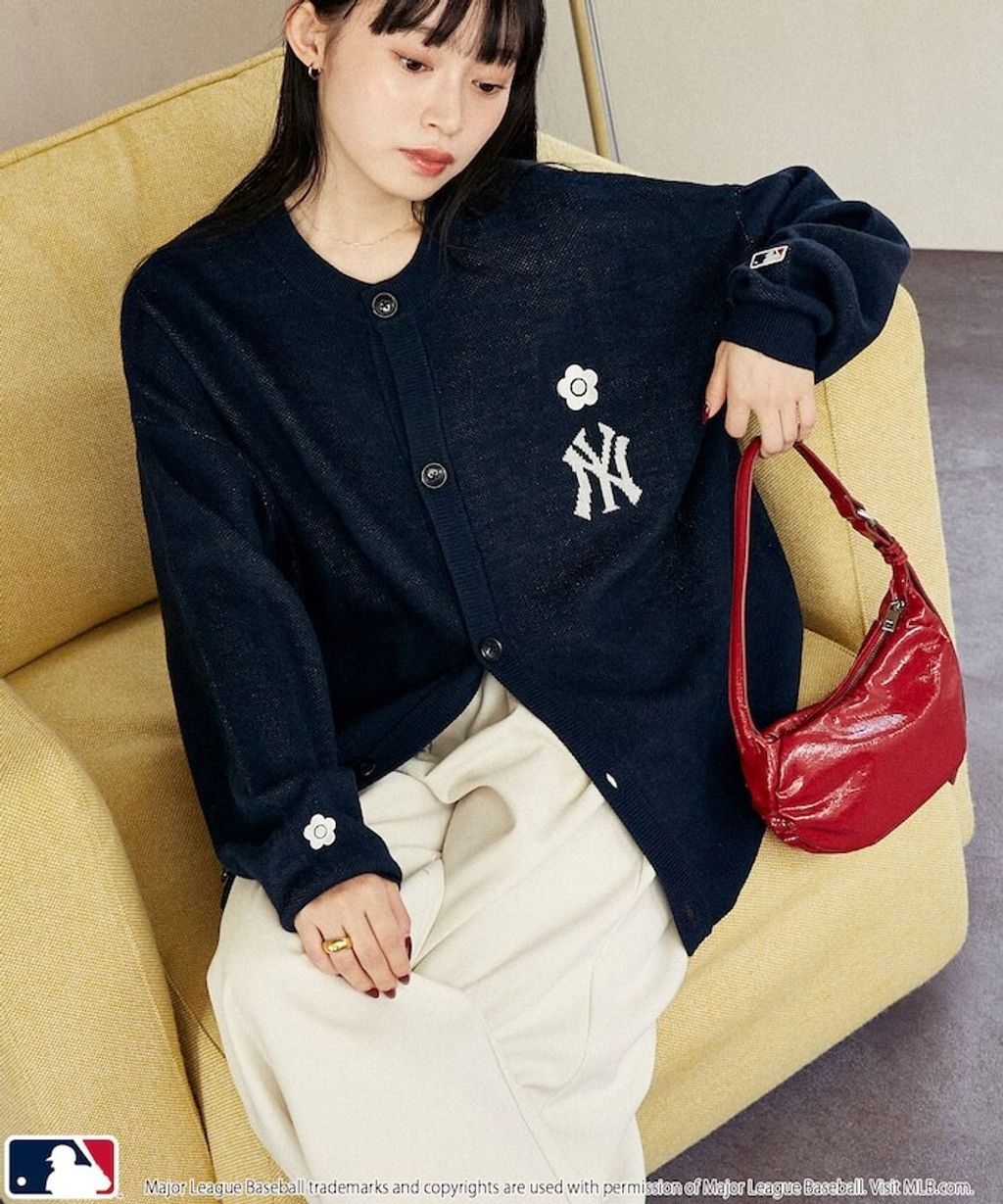 MARY QUANT × MLB × FREAKS STORE 三方聯名開襟針織衫_12