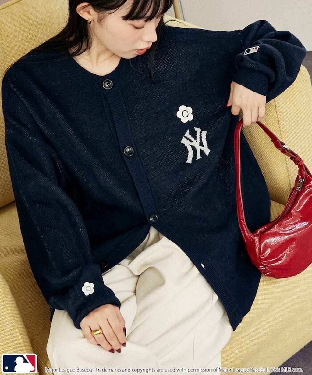 MARY QUANT × MLB × FREAKS STORE 三方聯名開襟針織衫_6