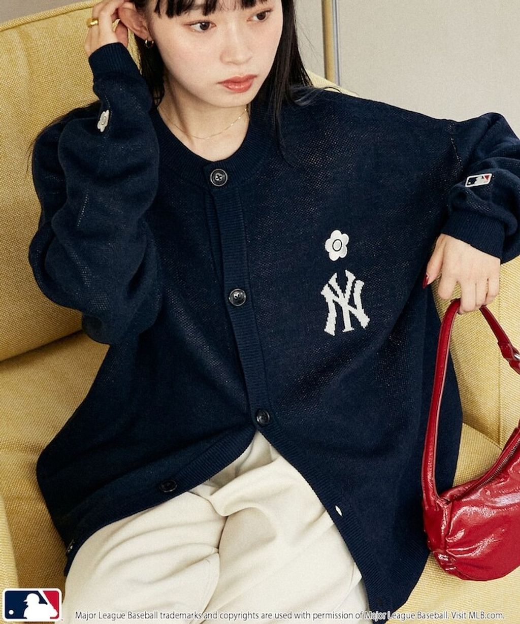 MARY QUANT × MLB × FREAKS STORE 三方聯名開襟針織衫_3