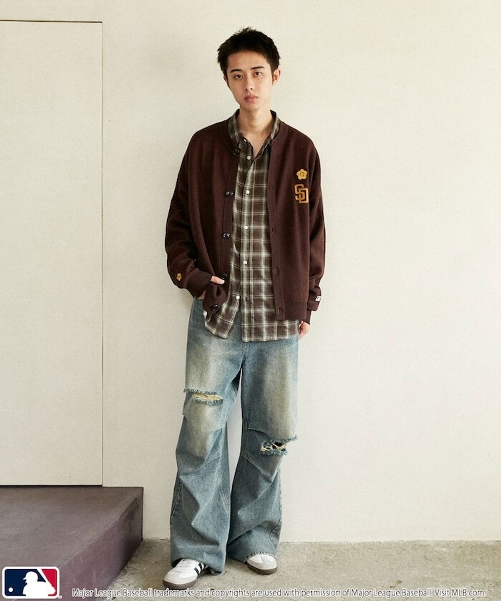 MARY QUANT × MLB × FREAKS STORE 三方聯名開襟針織衫_18