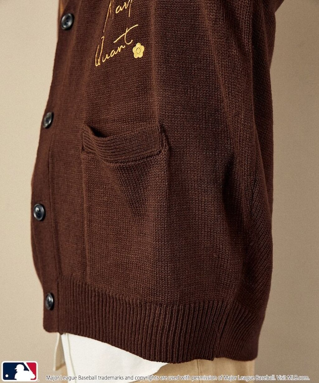MARY QUANT × MLB × FREAKS STORE 三方聯名V領開襟針織衫_40