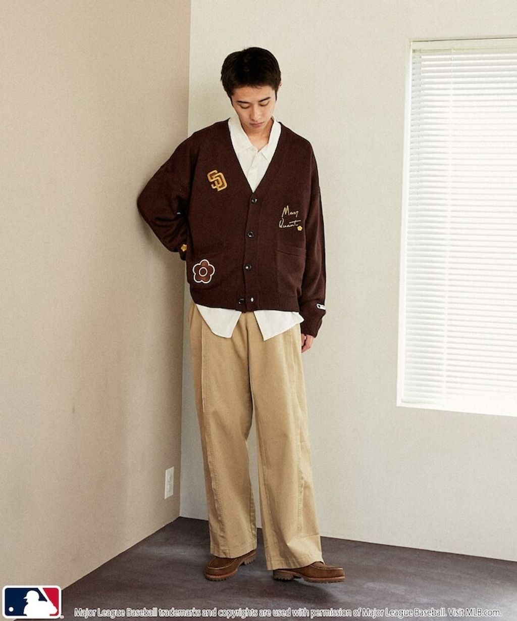 MARY QUANT × MLB × FREAKS STORE 三方聯名V領開襟針織衫_27